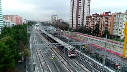 Marmaray İlk Kez Banliyö Hattına Çıktı