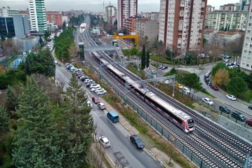 Marmaray İlk Kez Banliyö Hattına Çıktı