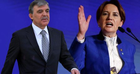 Meral Akşener'in, Abdullah Gül İddiası Gündeme Bomba Gibi Düştü