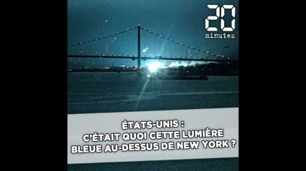 Etats-Unis: Extraterrestres? Super-héros? C'était quoi cette lumière bleue au-dessus de New York?