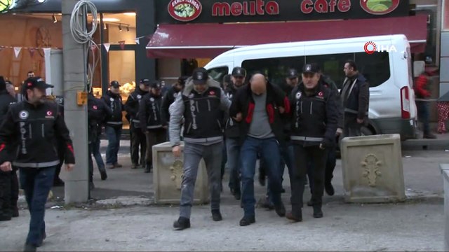 'Uyuşturucu madde ticareti yapma' suçundan 8 şüpheli adliyeye sevk edildi