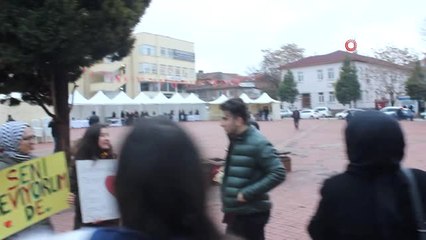 Öğrencilerden 'Anneler Günü' Sosyal Deneyi