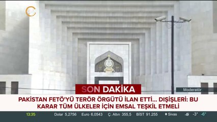 Pakistan FETÖ'yü terör örgütü ilan etti