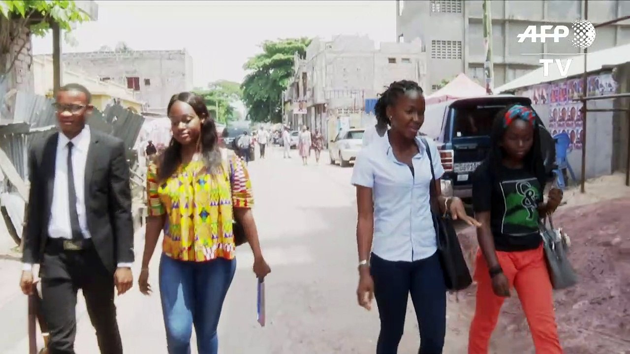 Kongos Jugend wählt inmitten von Spannungen