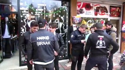 Şırnak'ta 120 polisle uyuşturucu denetimi