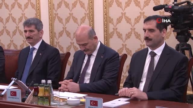 İçişleri Bakanı Süleyman Soylu Azerbaycanlı Mevkidaşıyla Bir Araya Geldi- Soylu, Dinimizi...