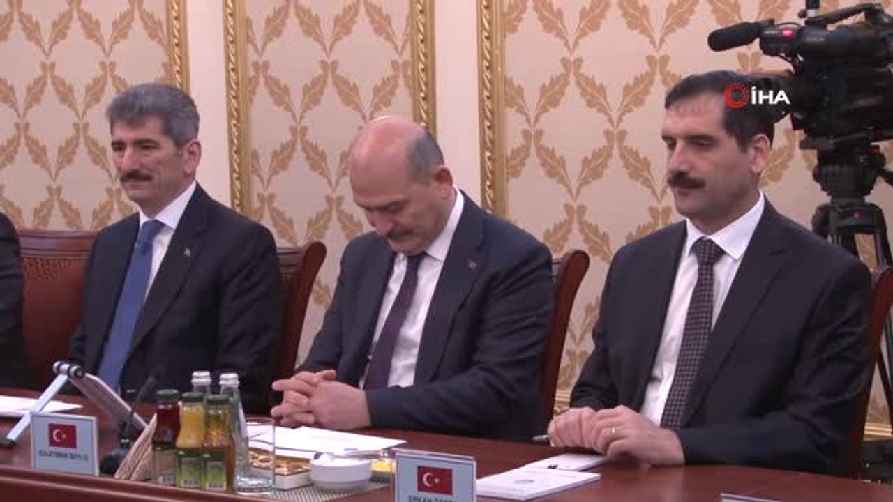İçişleri Bakanı Süleyman Soylu Azerbaycanlı Mevkidaşıyla Bir Araya Geldi- Soylu, "Dinimizi...