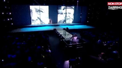 La chanson secrète : Nikos Aliagas fond en larmes lors d'un hommage (vidéo)