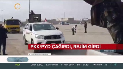 Esed güçleri Münbiç'e girdi