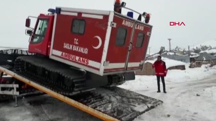 Bingöl'de 2 Aylık Bebek Paletli Ambulansla Kurtarıldı-ek