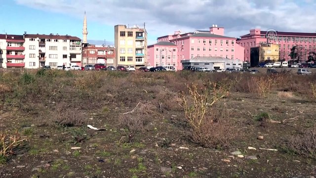 Bakan Kurum, Avni Aker Stadyumu'nda incelemelerde bulundu - TRABZON