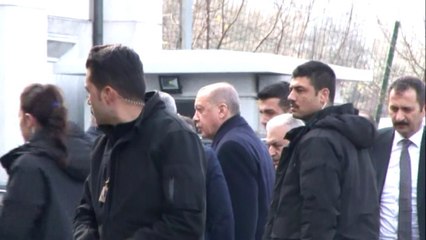 Cumhurbaşkanı Erdoğan AK Parti İl Başkanlığına Geldi