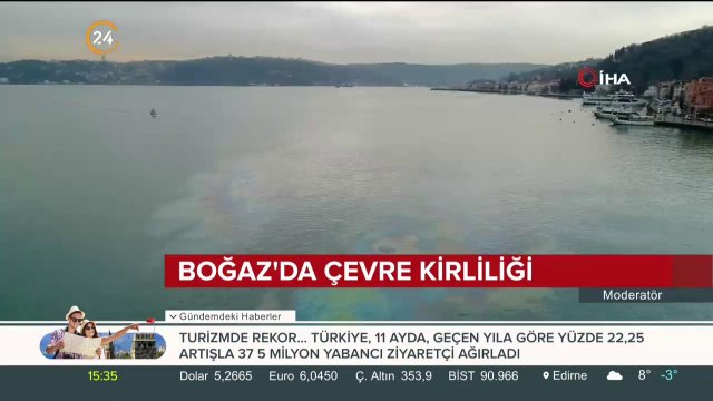 Boğaz'da çevre kirliliği