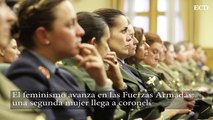 El feminismo avanza en las Fuerzas Armadas: una segunda mujer llega a coronel