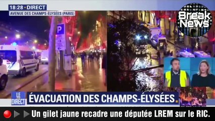 Un représentant des gilets jaunes recadre une députée LREM en direct