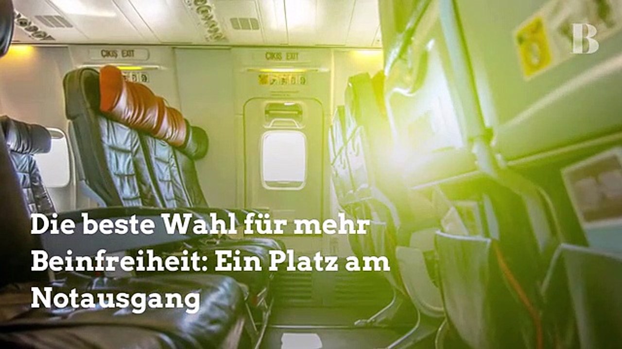 Diese 3 Flugzeugsitze sind am bequemsten!
