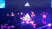 BLACKPINK AT ADIDAS  WINTER NIGHT EVENT