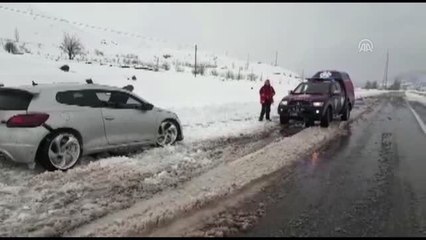 Köylerde Mahsur Kalan Hastaları Ekipler Kurtardı