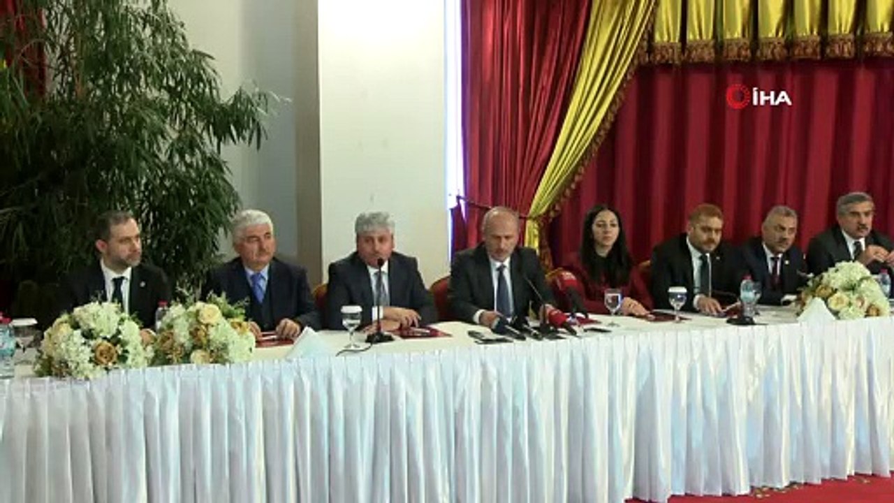 Bakan Turhan: “Amanos Tüneli ile Gaziantep, Kilis, Şanlıurfa, Kahramanmaraş ve Adıyaman da liman sahibi olacak”