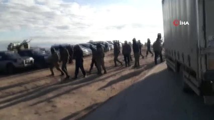 Öso Birlikleri Münbiç Yolunda