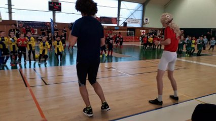 Régional futsal- échauffement U6/U7