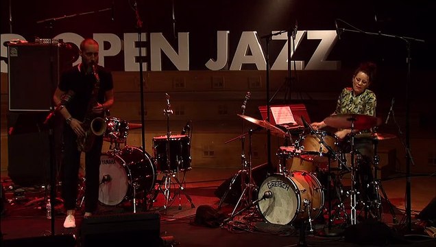 Improvisation : Anne Paceo (batterie), Christophe Panzani (saxophone)