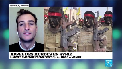 Le régime syrien répond à l’appel des Kurdes face à la Turquie