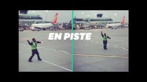 Cet employé d'aéroport transforme le tarmac en piste de danse