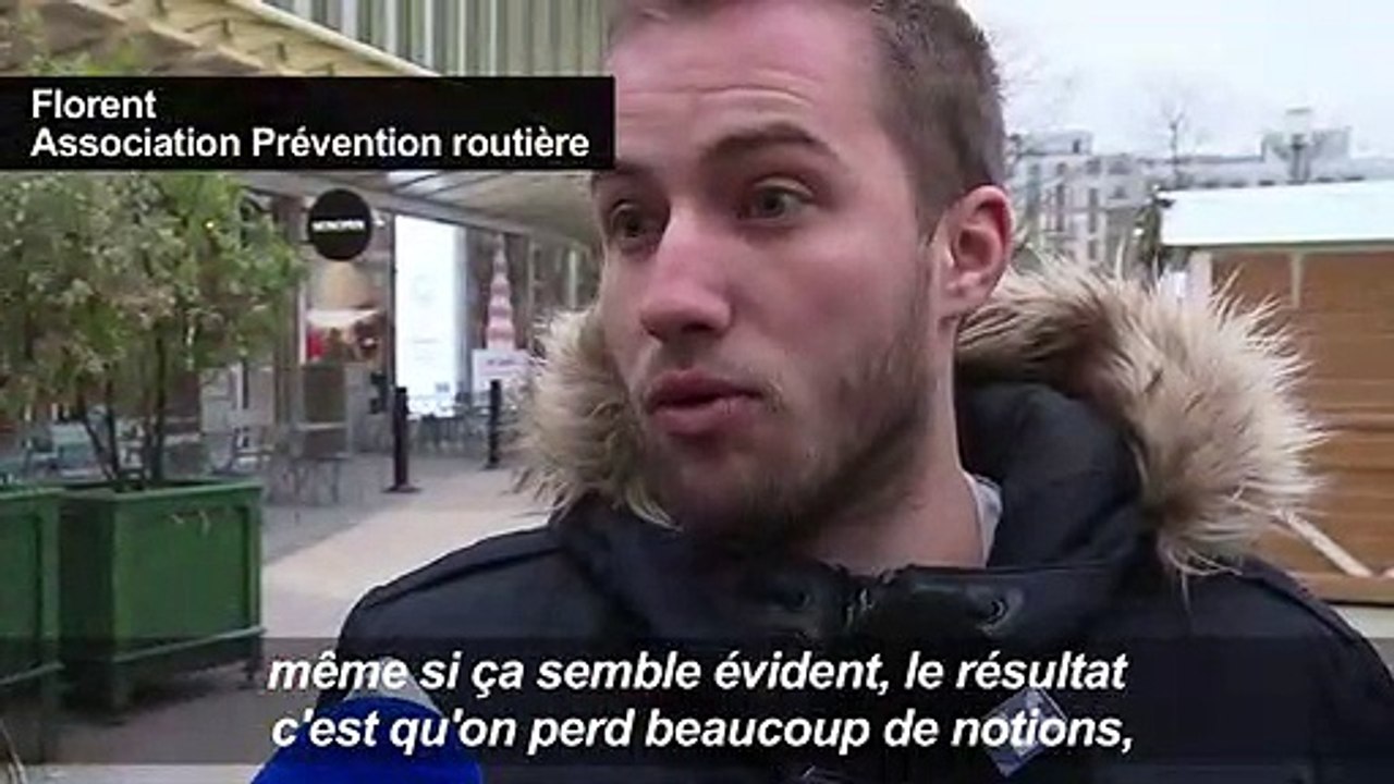 Alcool au volant: les Français mal préparés au post-réveillon