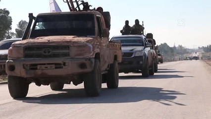 Öso'dan Münbiç Cephe Hattına Yeni Takviye