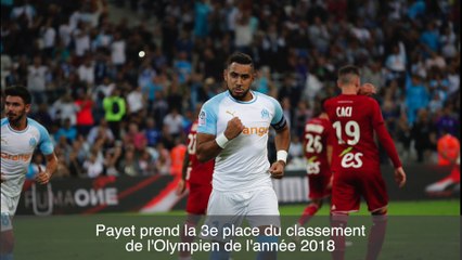 Classement de l’Olympien de l’année 2018 : Payet complète le podium