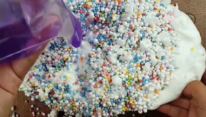 MAKING SLIME WITH PIPPING BAGS | SATISFYING RELAXING SLIME VIDEO