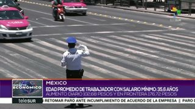 México: aumento del salario mínimo entra en vigor el 1 de enero