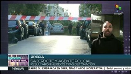Grecia: explosión cerca de una iglesia en Atenas deja dos heridos
