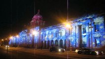 Custom House Dublin - Christmas Lights