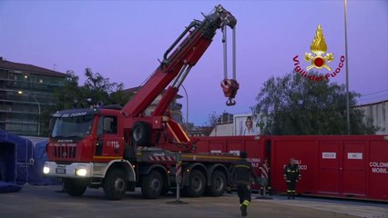 Etna eruption and earthquakes put firefighters on alert