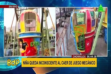 Chorrillos: juegos mecánicos en parque son un peligro para niños