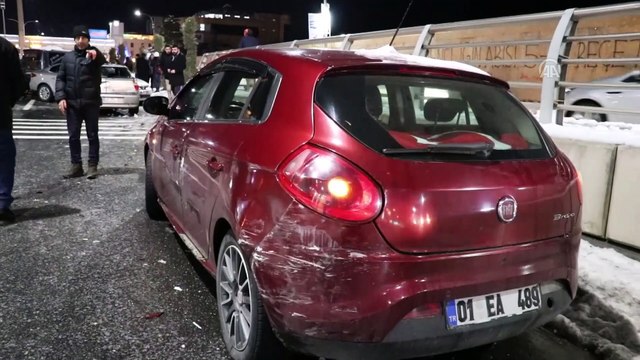 Elazığ'da zincirleme trafik kazaları: 10 yaralı