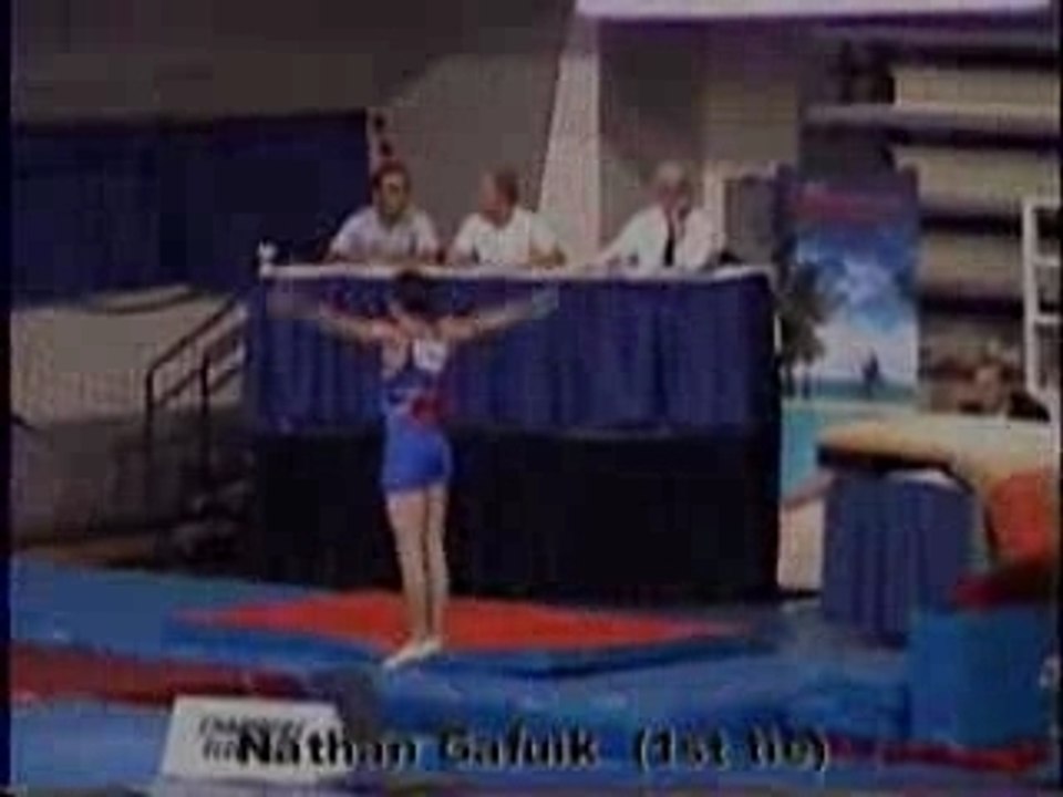 Vault 3 saut de grosse valeure gymnastique