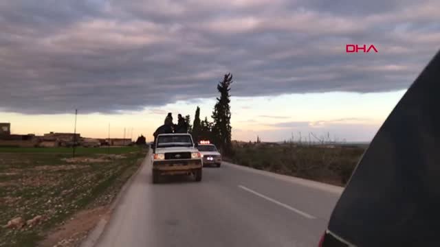 Cerablus'tan Hareket Eden Öso Konvoyu, Münbiç Sınırına Doğru Hareket Ediyor-2