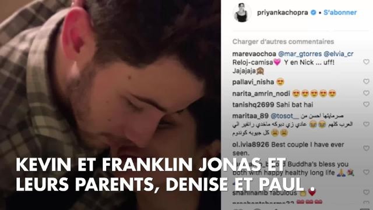 PHOTOS. "Je vous aime" : Pryianka Chopra a (déjà) complètement adopté la famille de Nick Jonas !