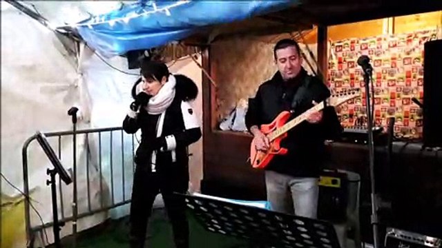Un concert sur le marché de Noël de Pont-à-Mousson