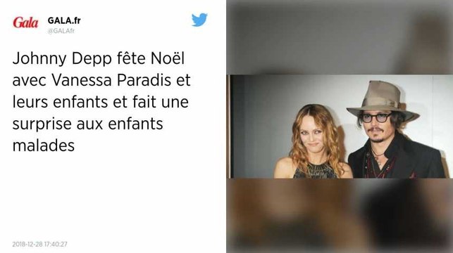 Johnny Depp. Quand Jack Sparrow rend visite aux enfants malades de l’Institut Curie