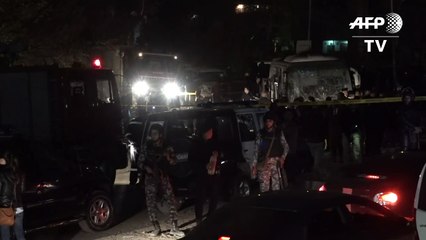 Ataque perto das pirâmides no Egito