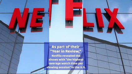 Netflix Reveals the Most Binged Shows of 2018