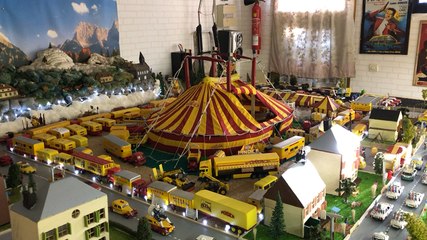 Les astuces d’Éric Lolivray pour fabriquer des maquettes de cirque