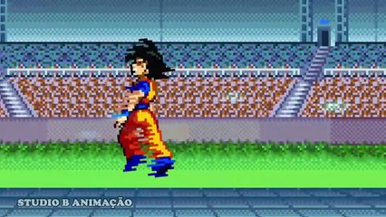 Goku Vs Sonic - Batalha De Gigantes Animado