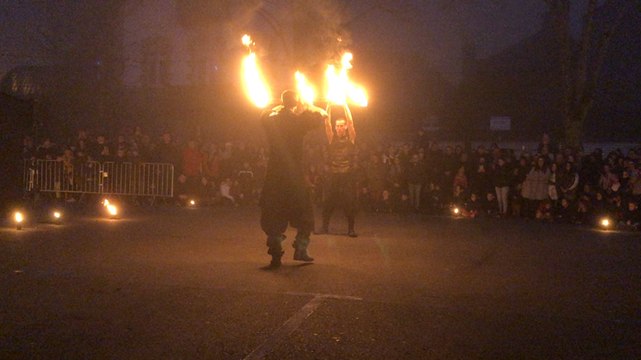 Suite et fin du spectacle de la Cie CHK1