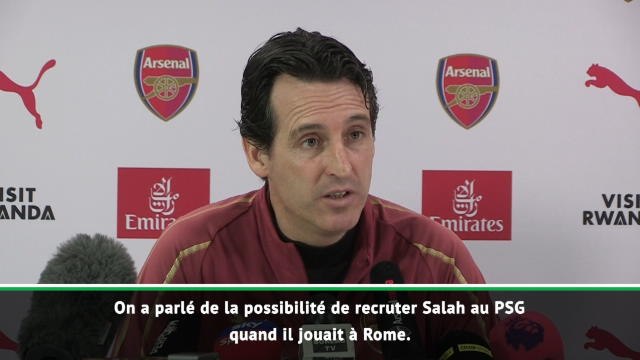 Transferts - Emery : ''On voulait faire venir Salah au PSG mais...''