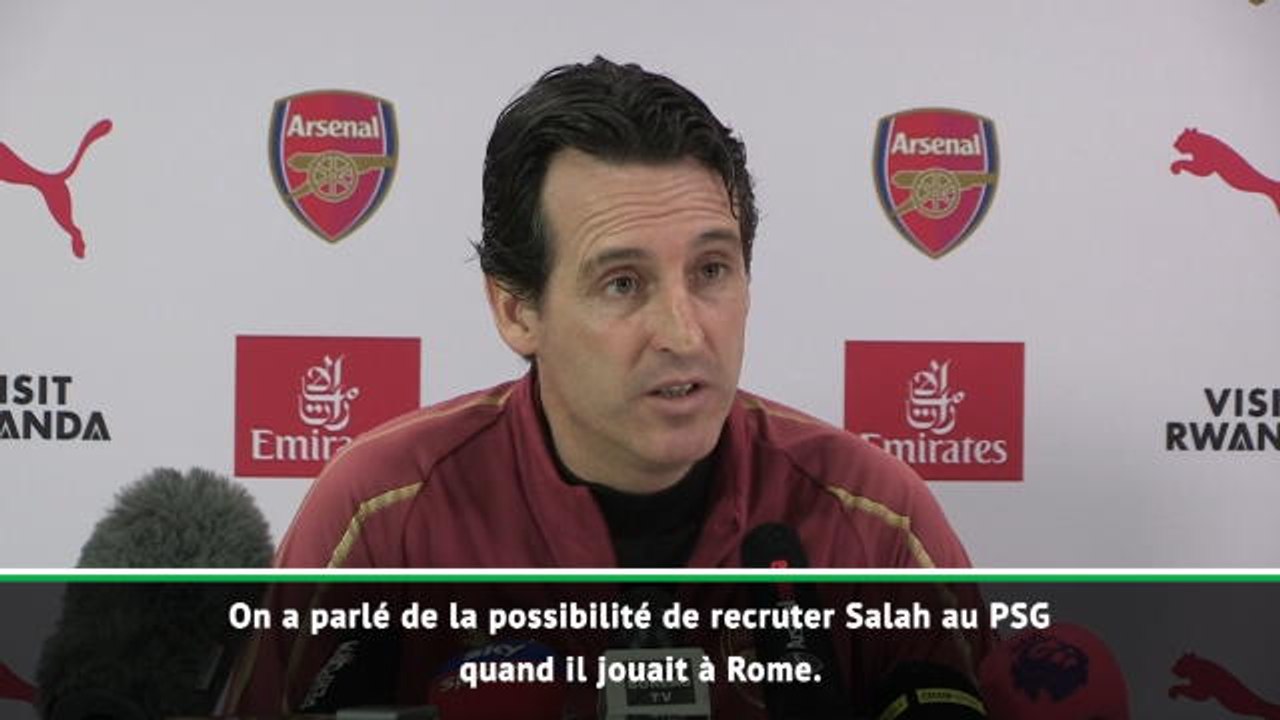 Transferts - Emery : ''On voulait faire venir Salah au PSG mais...''